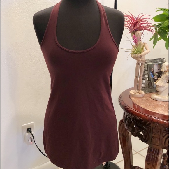 lululemon athletica Tops - Lululemon Athletica T-back Tank Size 10